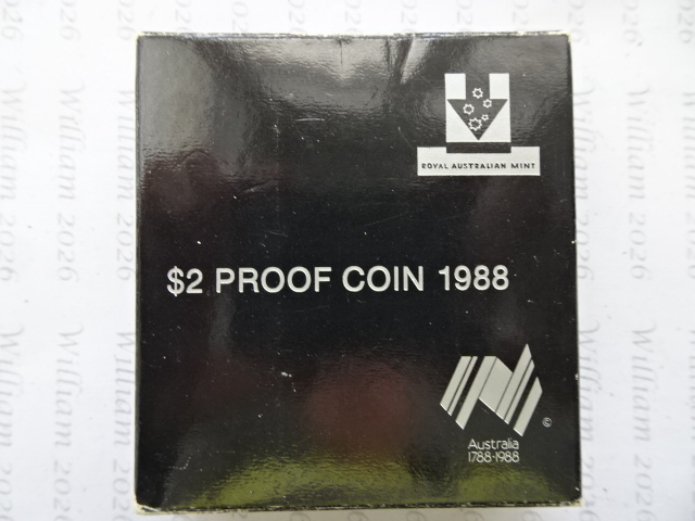 1988 $2 Intro of $2 coin