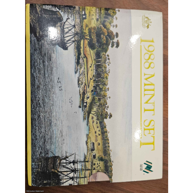 1988 Carded Uncirculated 8 coin set