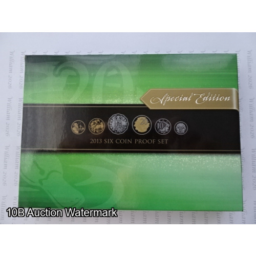 2013 Six coin proof set - Special edition