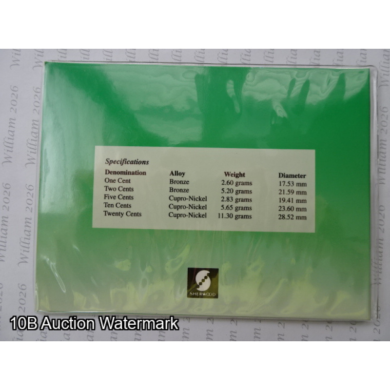 1968 Carded Australian coin set