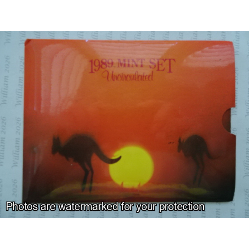 1989 Carded Australian RAM coin set