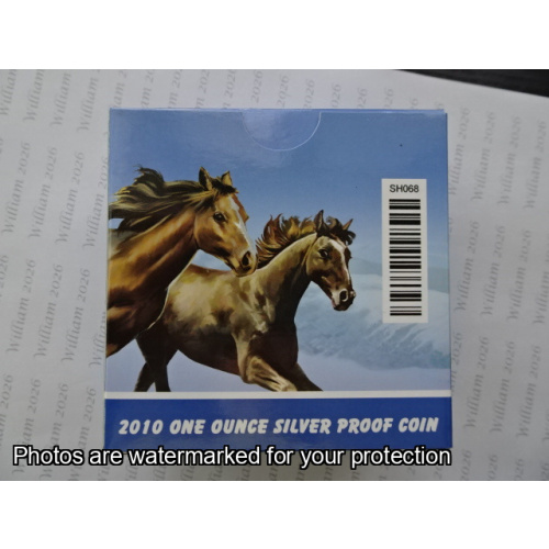 2010 1-ounce Silver - $1 Proof Man from snowy river