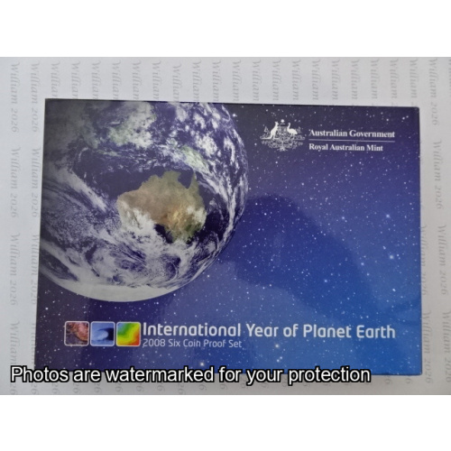 2008 International Year of Earth Coin Proof Set RAM