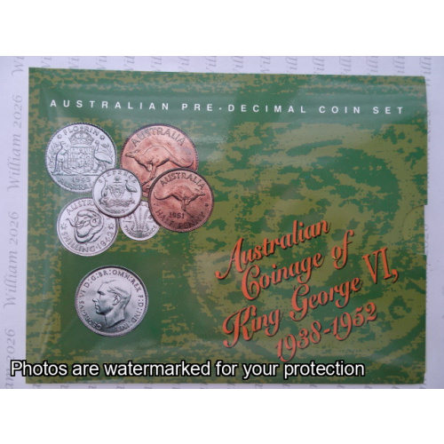 Australian Coinage of King George VI 1938-1952