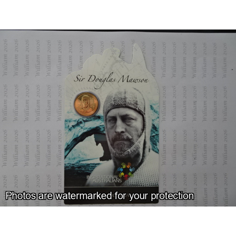 2012 $1 Sir Douglas Mawson