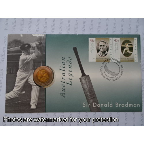 1997 $5 Sir Donald Bradman