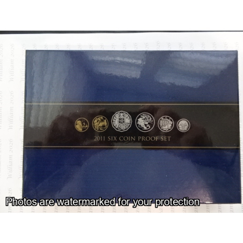 2011 6 Coin Proof Set