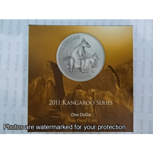 2011 Kangaroo Series $1 Fine Silver (Troy Oz)