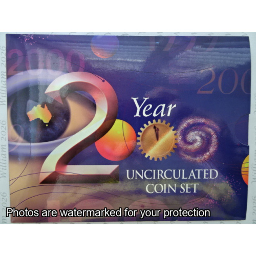 2000 Coin Set Millennium Year