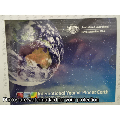 2008 Coin set International Year of Planet Earth
