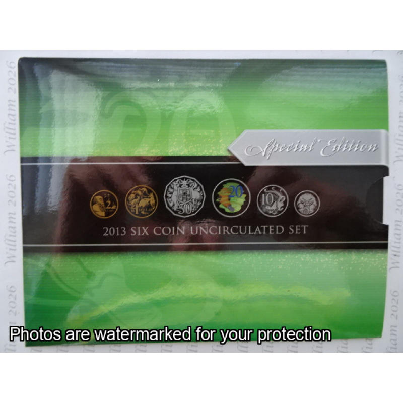 2013 6 coin Special Edition