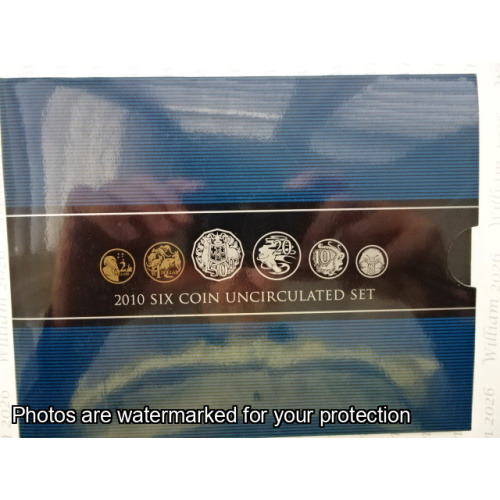 2010 6 coin uncirculated