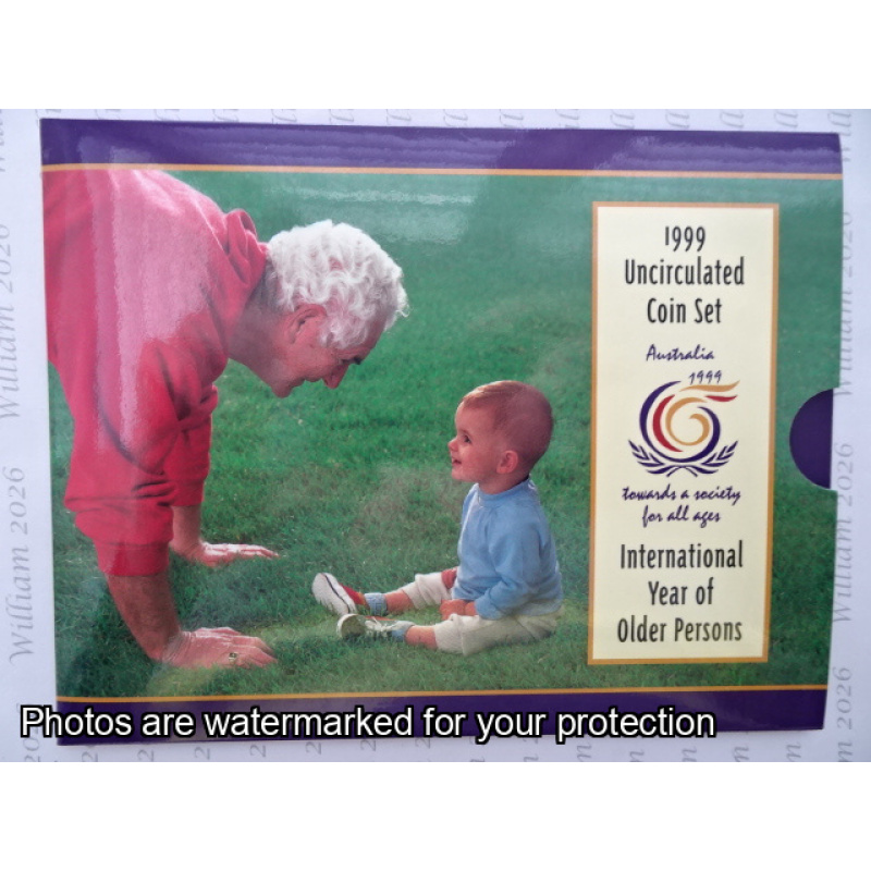 1999 Coin Set International Year of Older Persons