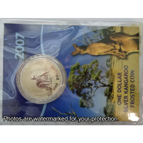 2007 Silver Kangaroo 1 Ounce $1