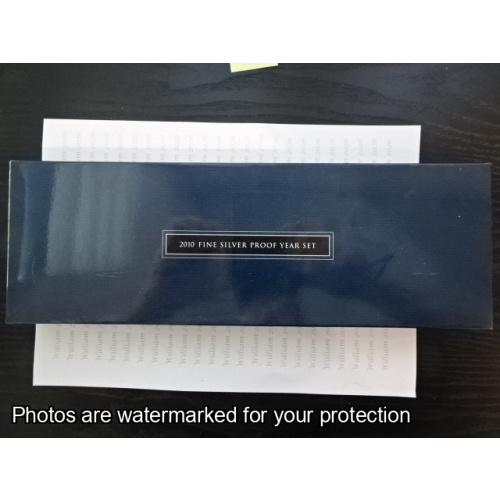 2010 Fine Silver proof set