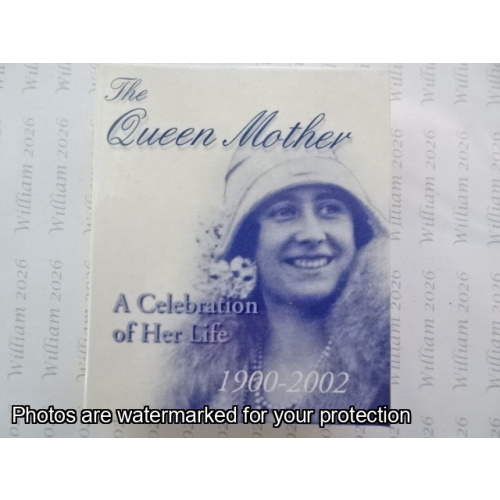 2002 $5 Silver proof coin - Queen Elizabeth The Queen Mother