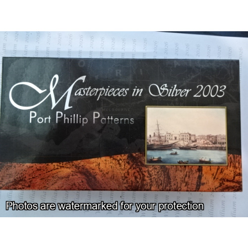 2003 Masterpieces in Silver Port Phillip Patterns