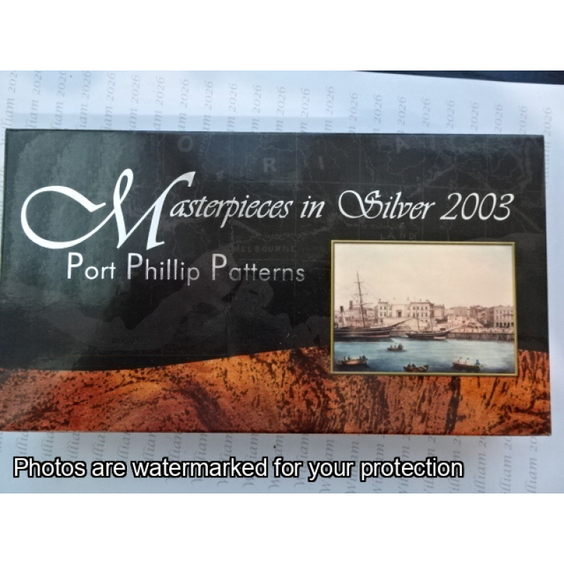 2003 Masterpieces in Silver Port Phillip Patterns