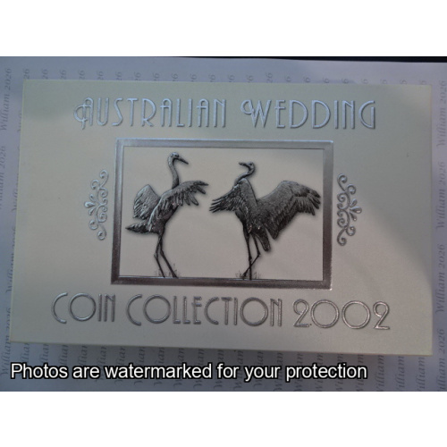 2002 Coin Set Australian Wedding Collection