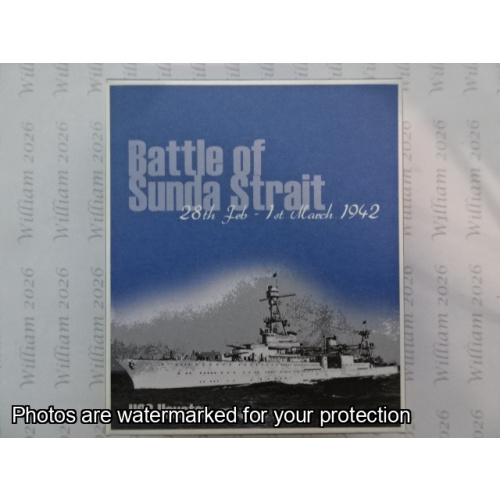 2002 $5 Proof Coin Battle of Sunda Strait 1942