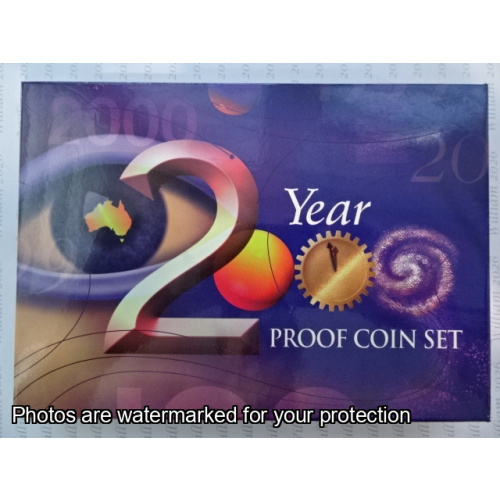 2000 Millennium Year Proof Coin Set