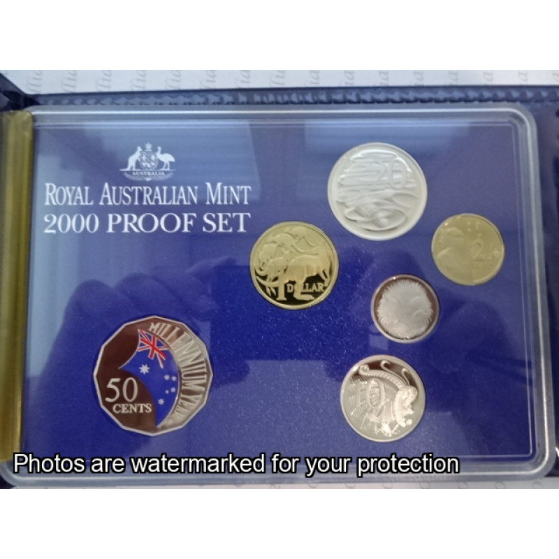 2000 Millennium Year Proof Coin Set