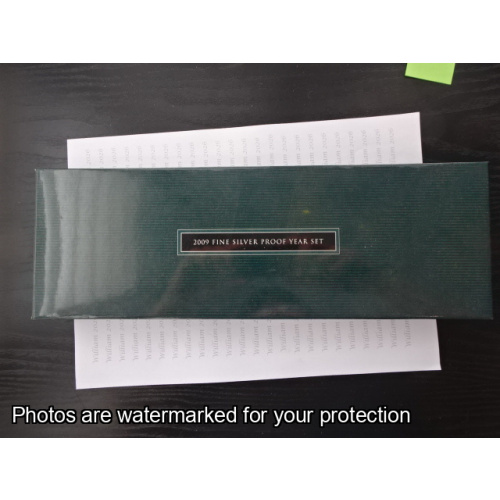 2009 Fine Silver Year Set 6 Coins