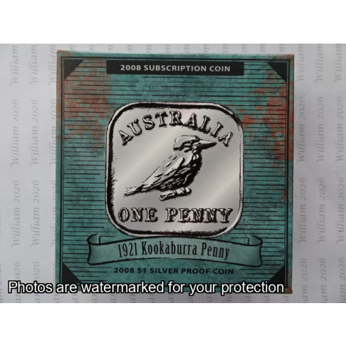 2008 $1 Fine Silver Subscription Coin