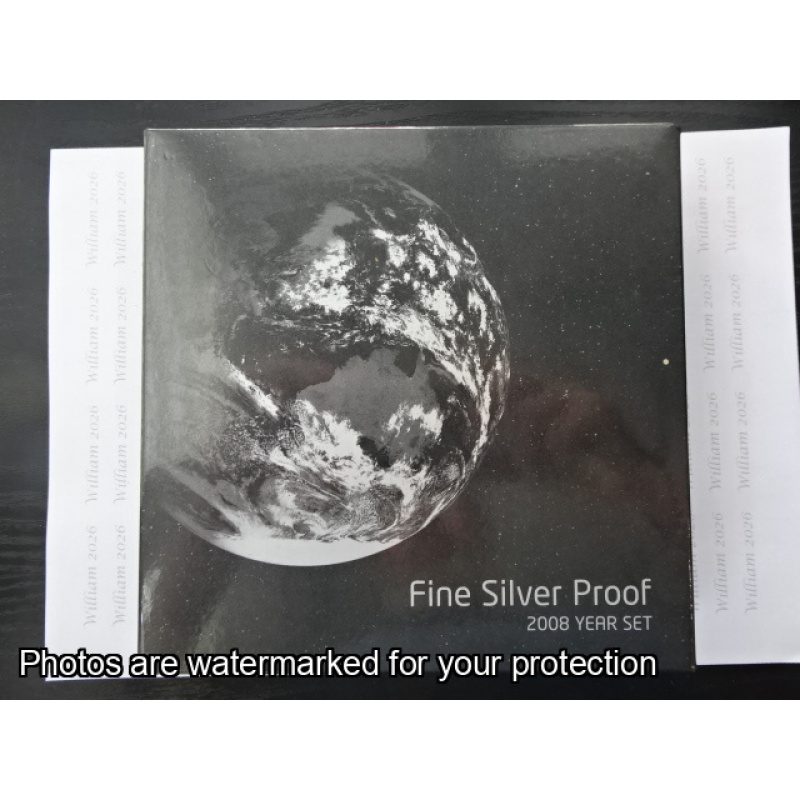 2008 Fine Silver Proof Set International Year of Planet Earth