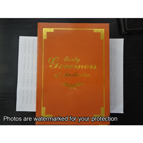 2008 $1 Fine Silver proof set Early Governors of Australia