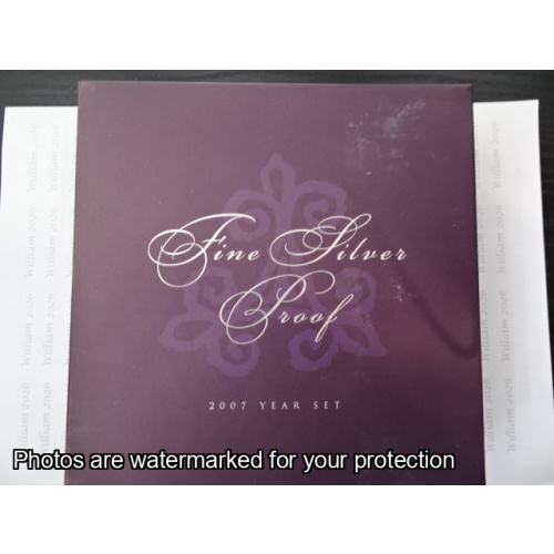 2007 Fine Silver Year Coin set. Year of Surf Lifesaver