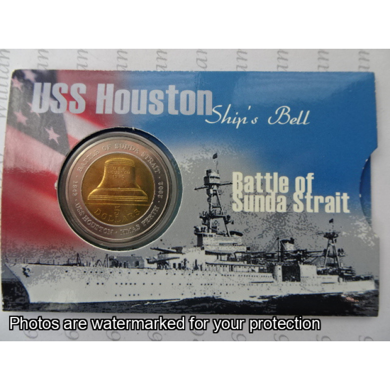 2002 $5 Bimetallic Uncirculated Coin