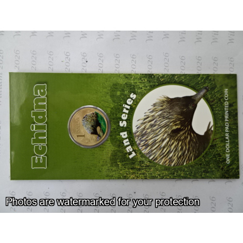 2008 $1 Land Series Echidna