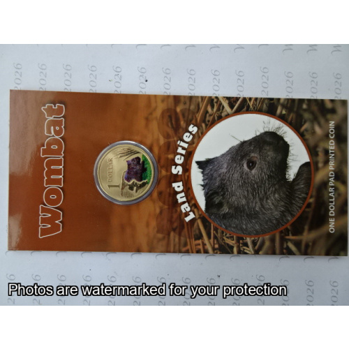 2008 $1 Land Series Wombat