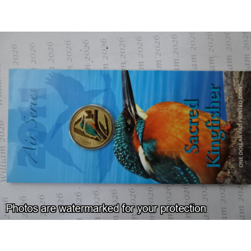 2011 $1 Air Series KingFisher (from set of 6)