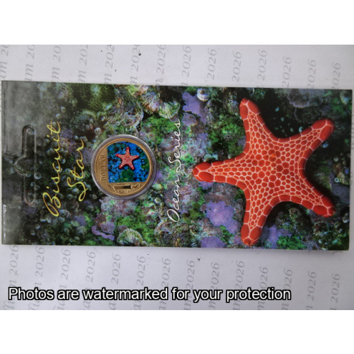 2007 $1 Ocean Series StarFish (from set of 6)