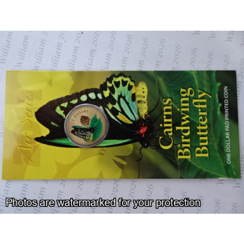 2011 $1 Air Series Butterfly (from set of 6)