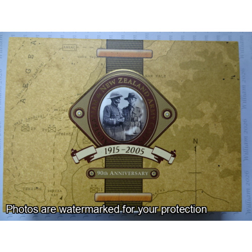 2005 2 x $1 Fine Silver 90th Anniv of the Gallipoli Landing