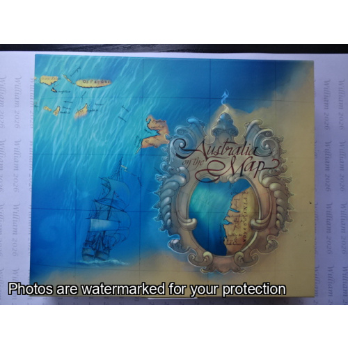 2006 $1 Fine Silver Australia on the Map