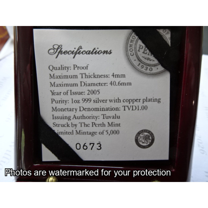 2005 1930 Penny 75th Anniversary edition