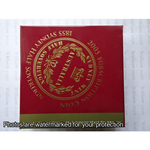 2005 $1 Silver - First All Aust Half Sovereign