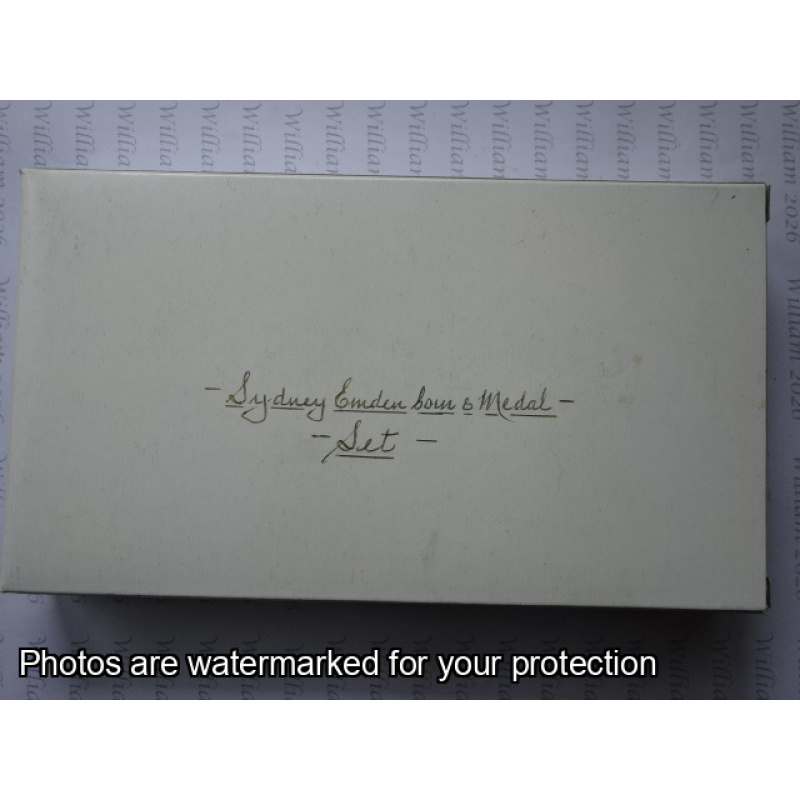 2004 $1 Fine Silver The Sydney - Emden Coin & Medal Set.