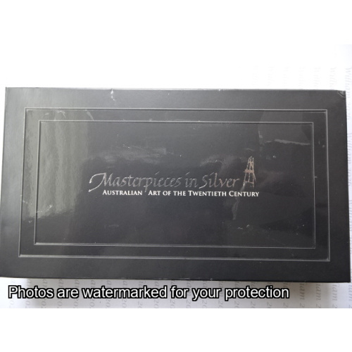 2006 4 x $5  Masterpieces in Silver Aust Art of 20th Century