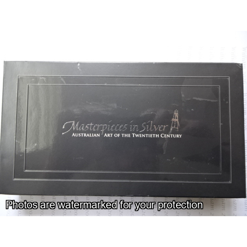 2006 4 x $5  Masterpieces in Silver Aust Art of 20th Century