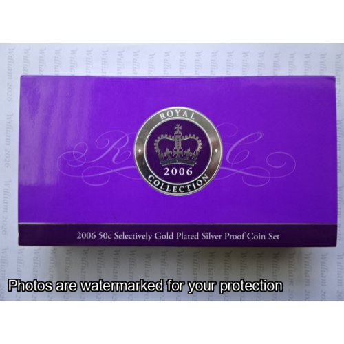 2006 2 x 50c Fine Silver A Royal Collection