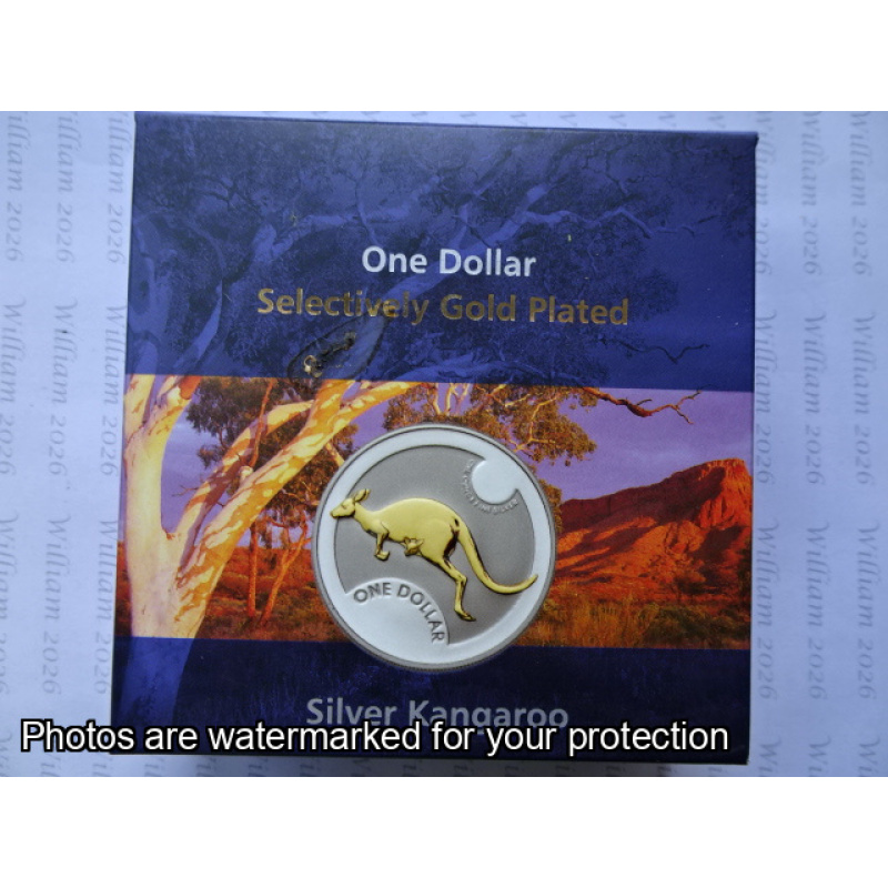 2006 $1 Silver Kangaroo Proof Coin