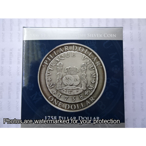 2006 $1 Silver Spanish 'Pillar Dollar'