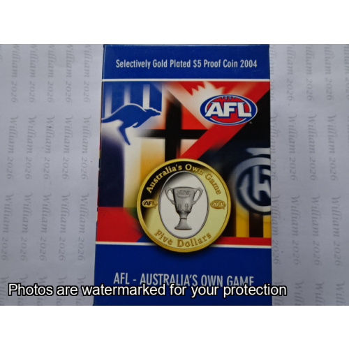 2004 $5 AFL - Australias Own Game