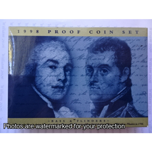 1998 Year Coin Set George Bass & Matthew Flinders