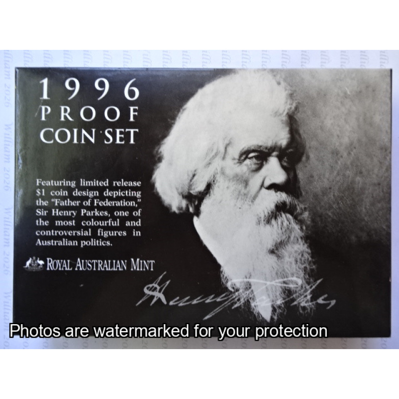 1996 Year Coin Set Sir Henry Parkes